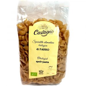 Castagno spellt pastaskjell 500 g