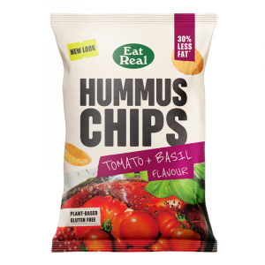 Eat Real hummuschips tomat & basilikum 110 g
