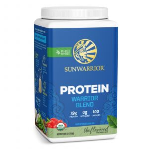 Sunwarrior warrior blend unflavoured proteinpulver 750 g