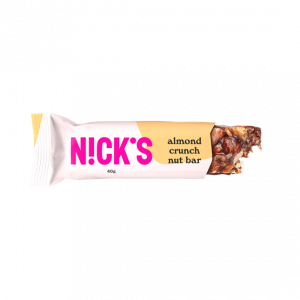 Nick's almond crunch nut bar 40 g