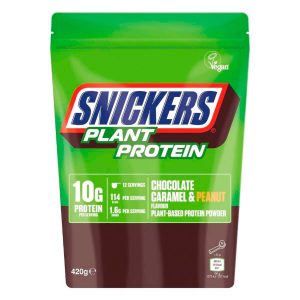 Snickers plantebasert proteinpulver