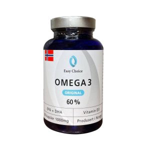 Dr. Choice omega 3 1000 mg 60% 90 kapsler