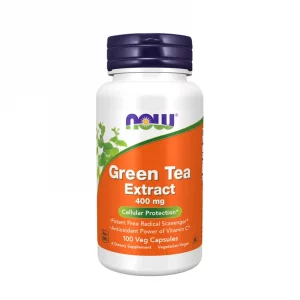 Now green tea extract 400 mg 100 kapsler