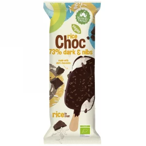 Ice Cream Factory rismelk mørk sjokolade & kakaonibs 80ml