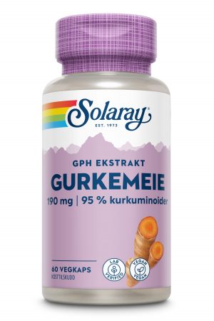 Solaray GPH Gurkemeie 60 kapsl