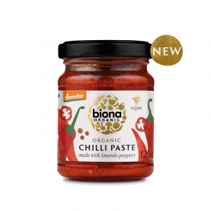 Biona Hot Chilli Paste Organic 125gr